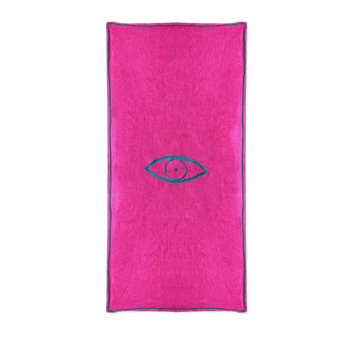 Serviette de plage oeil 82x175